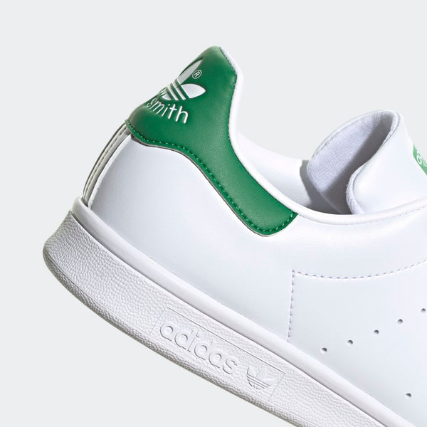 Stan smith shoes top white and green