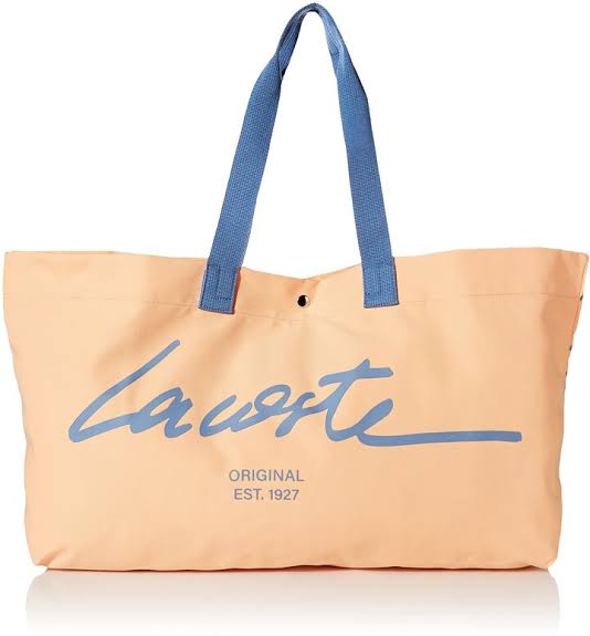 Lacoste canvas tote bags Outlet