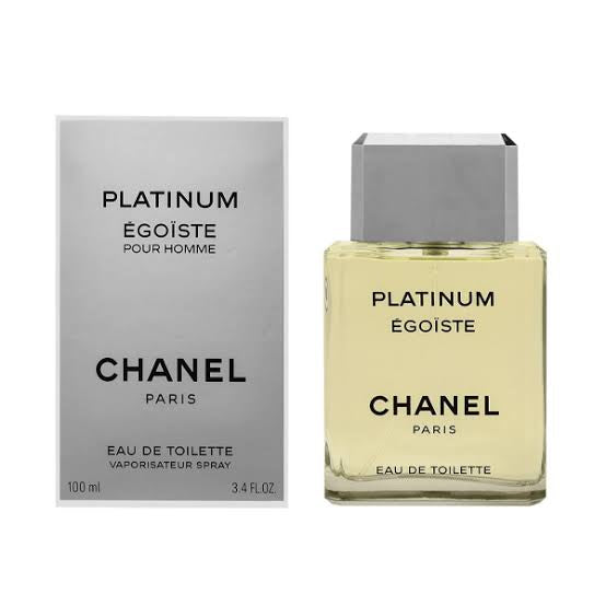  Chanel Egoist Platinum EDT SP 1.7 fl oz (50 ml), Gift Box,  Present, Ribbon Wrapped, Shopper Included : Beauty