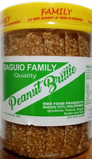 Peanut Brittle Slice (Baguio Family)