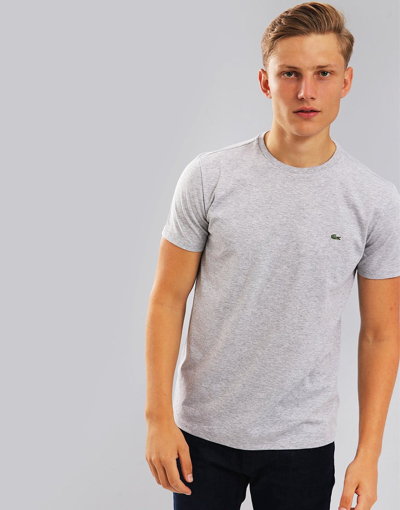 Lacoste Gray Round Neck Shirt (Outlet)