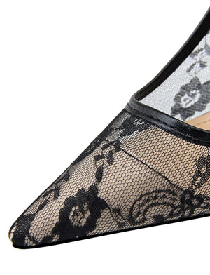 Lace Heels Shoes