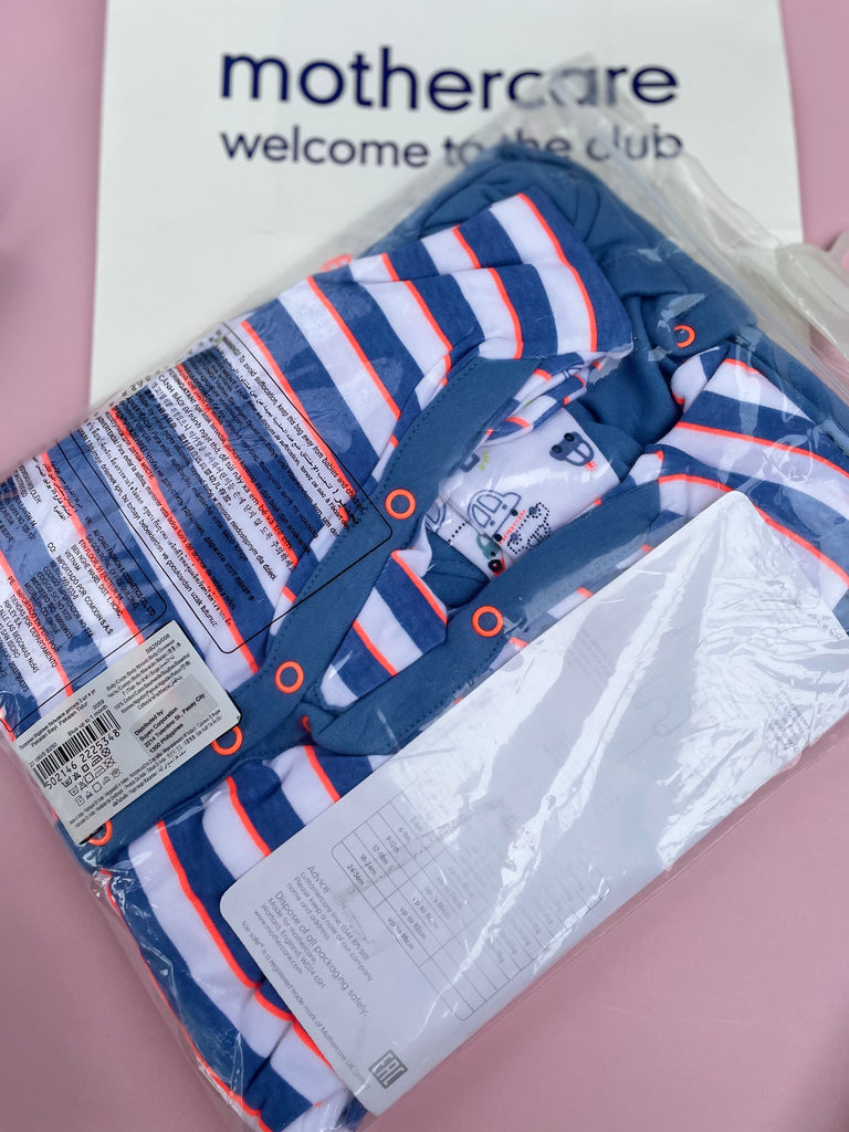 Up to 1 month old Mothercare Car Sleepsuits (Kids Outlet)