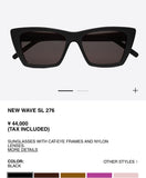 YSL New Wave SL 276 Sunglasses (ETA Feb 12)