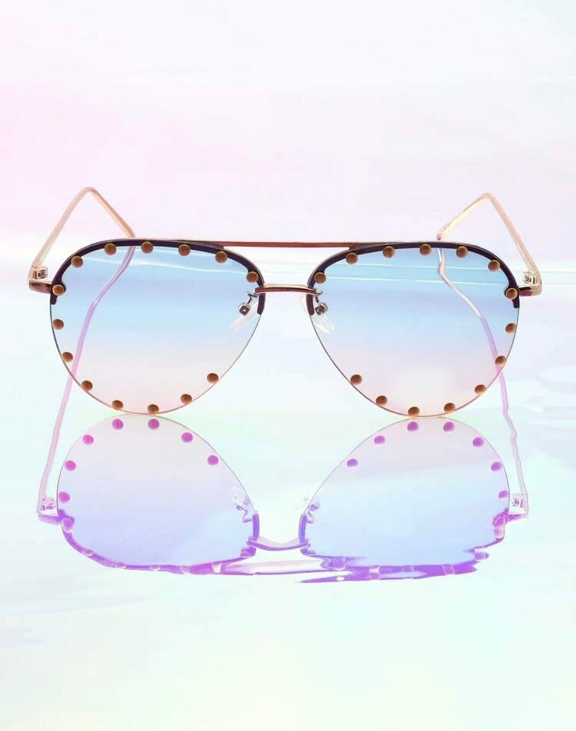 Aviator Acrylic Sunglasses (LV Inspired 2) PRE ORDER