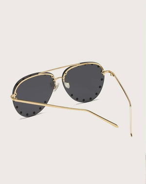Aviator Acrylic Sunglasses