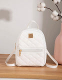 Quilted Backpack Bag
